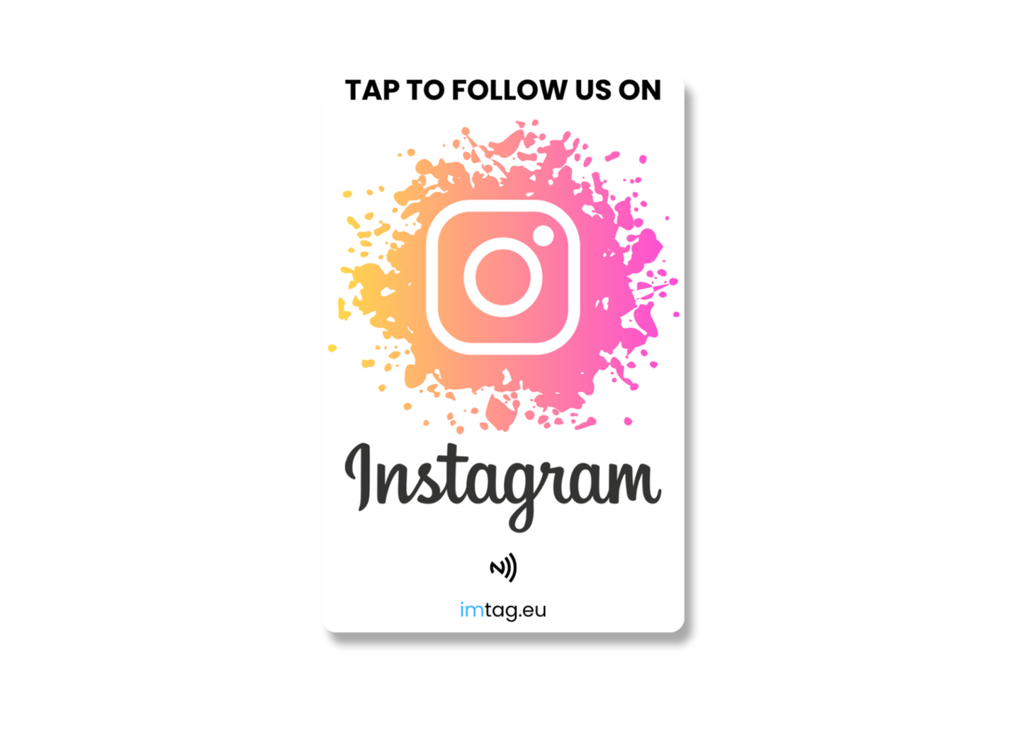 NFC Instagram Kartica