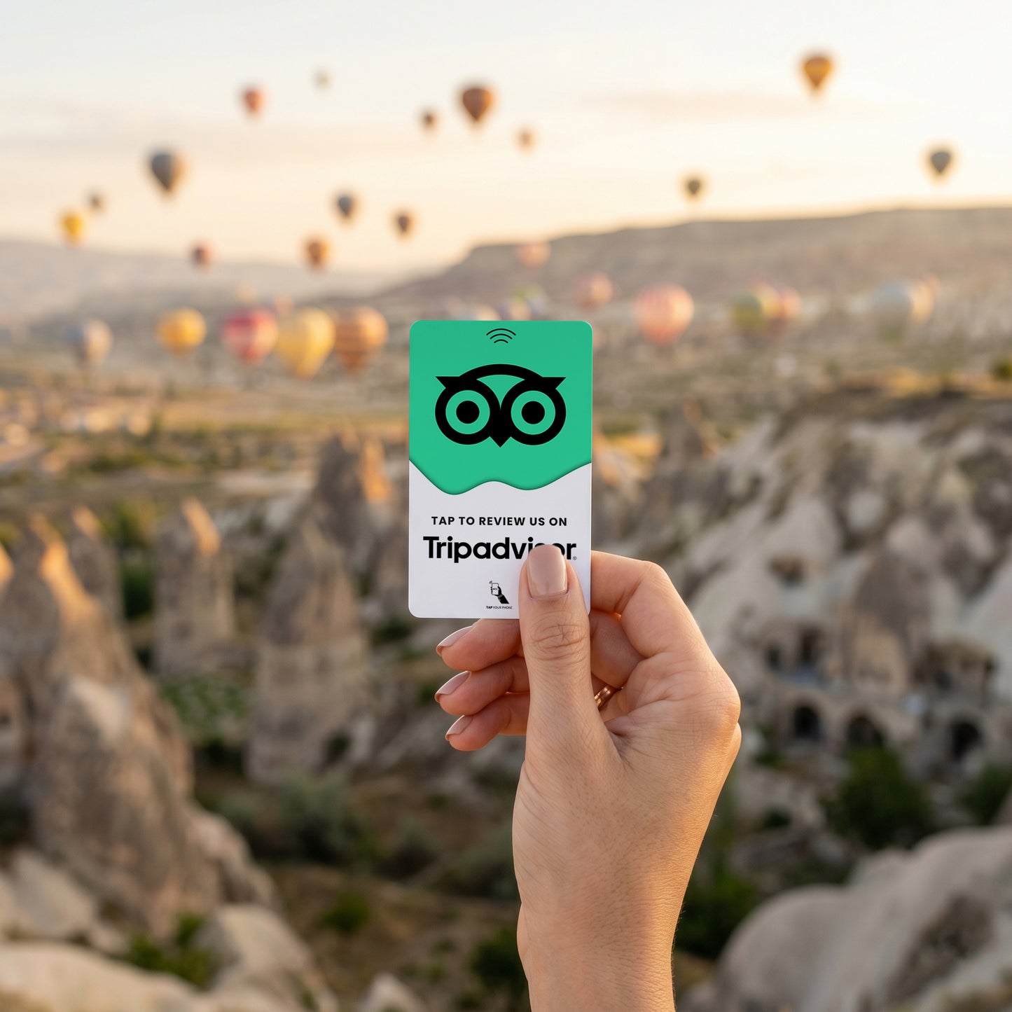 NFC Tripadvisor Review Kartica
