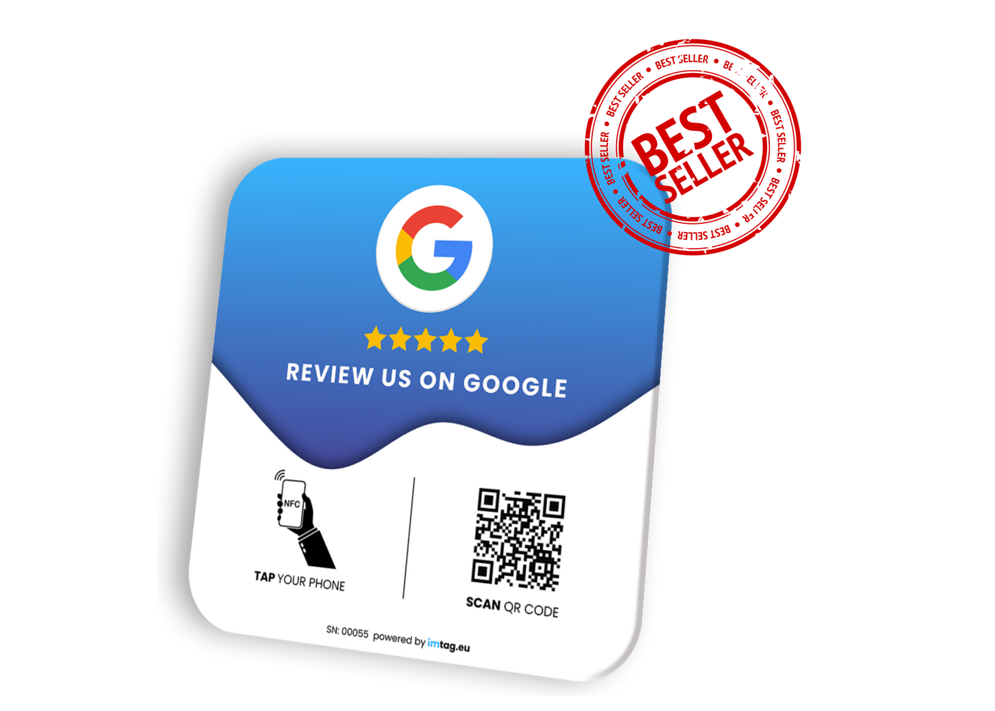 NFC Google Review Pločica