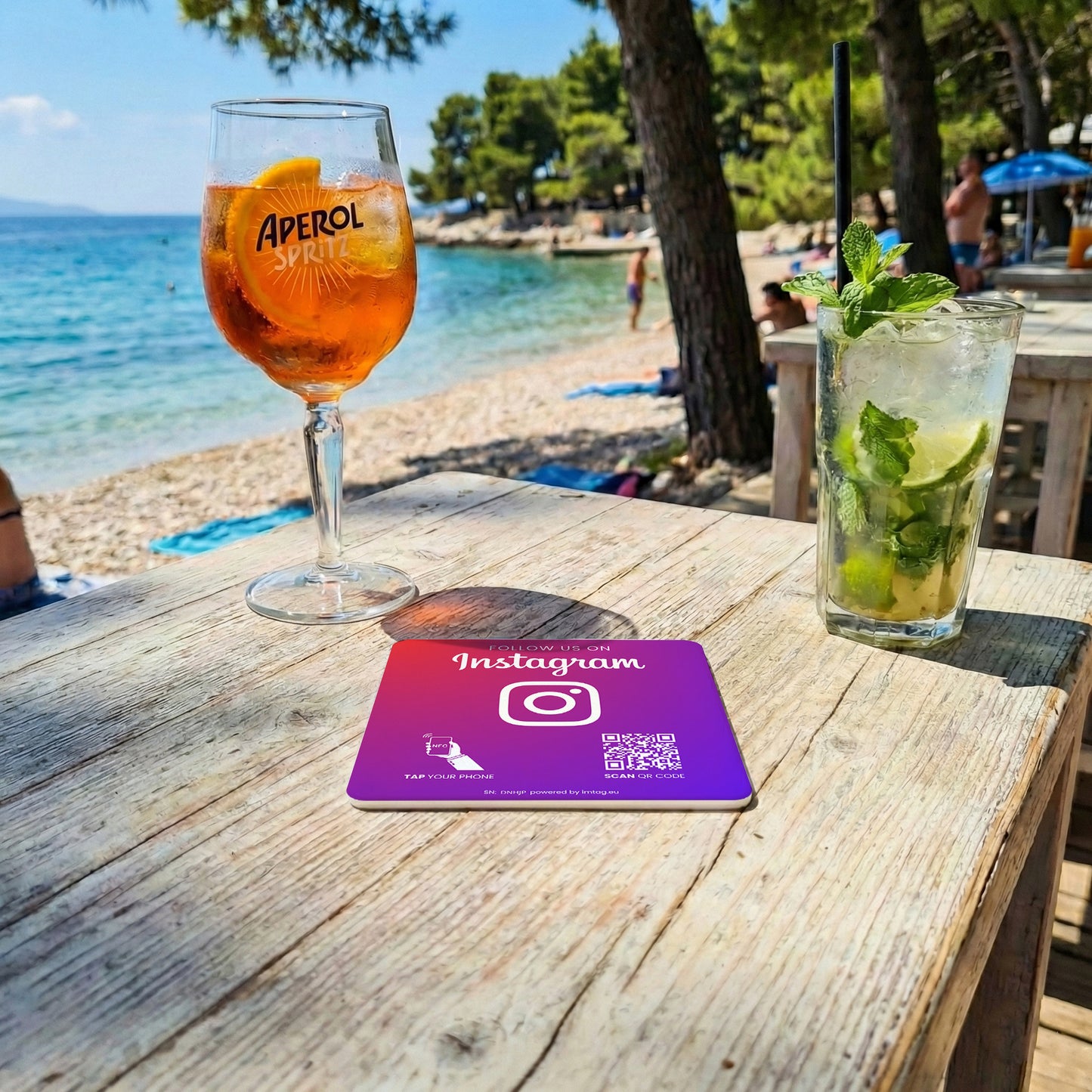 NFC Instagram pločica