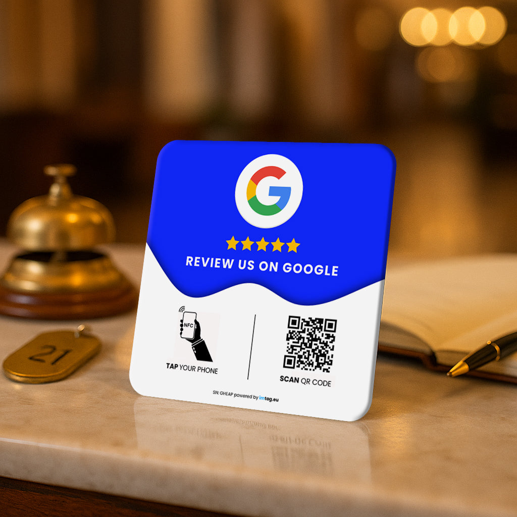 NFC Google Review Pločica