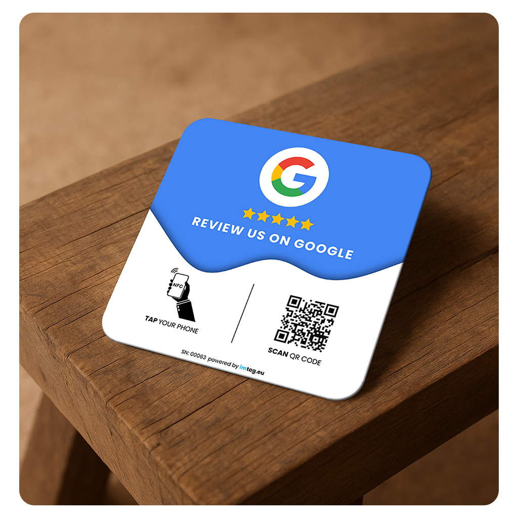 NFC Google Review Pločica